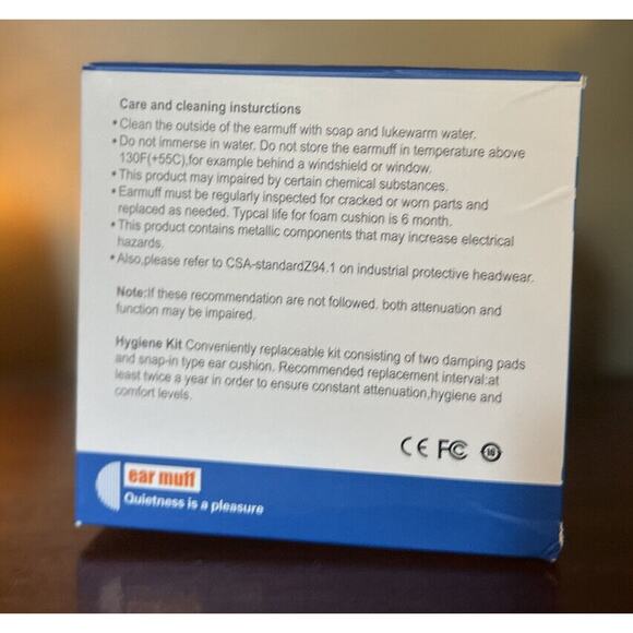 NEW Muffy Infant Child Hearing Protection Travel Ear Muffs & Bag Mini Earmuffs - Picture 4 of 11